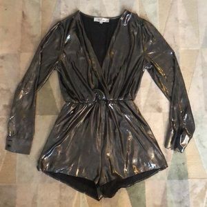 Metallic Romper